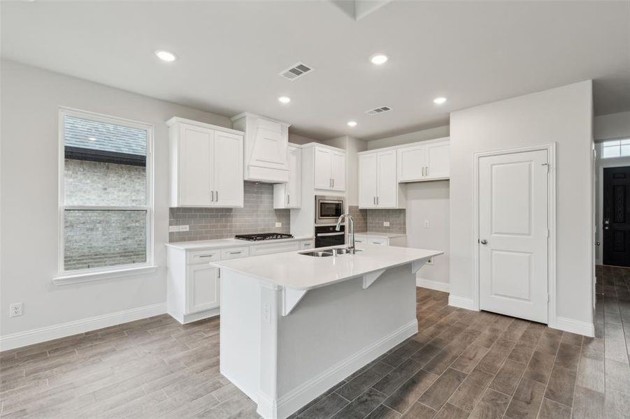 Furnished interior view inside a new home in AnaCapri, Anna (Image 7). Furnished interior view inside a new home in AnaCapri, Anna (Image 7).