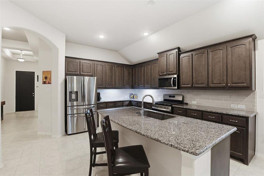 Furnished interior view inside a new home in Chisholm Hills, Cleburne (Image 11).