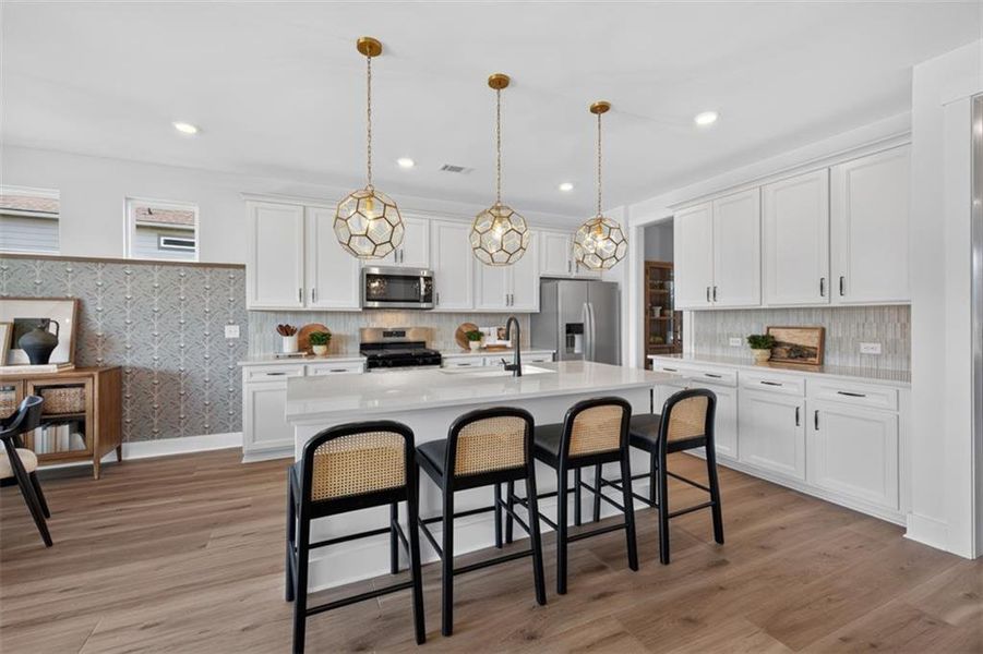 Furnished interior view inside a new home in Amherst, McDonough (Image 18).