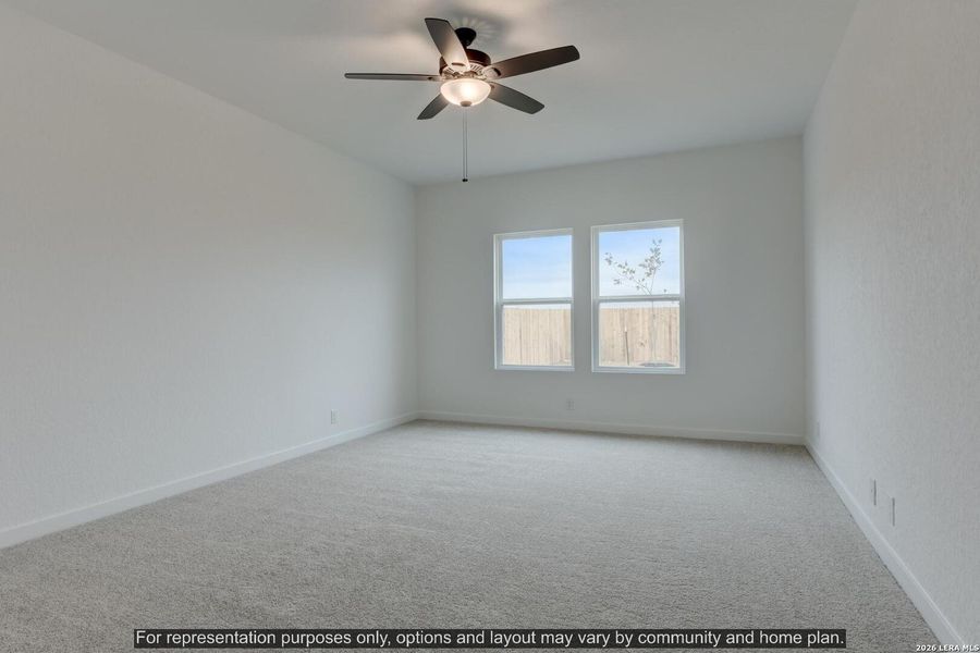 Spacious, unfurnished interior of a new home in The Wilder, Adkins (Image 10).