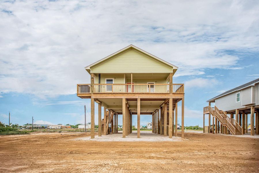 In-progress construction of a new home in , Port Lavaca, TX (Image 32).