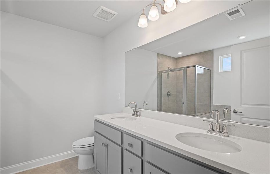Furnished interior view inside a new home in Anderson Point, McDonough (Image 8).