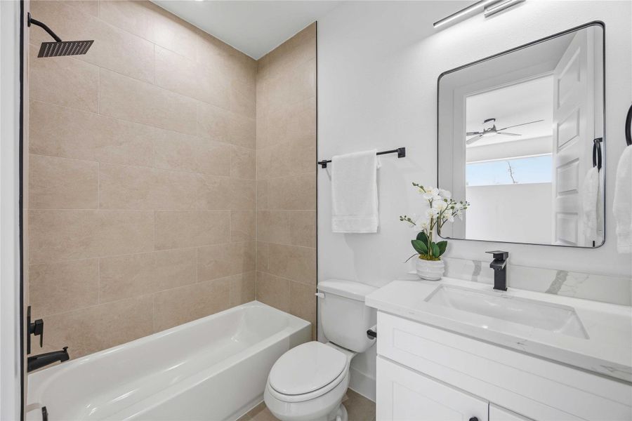Furnished interior view inside a new home in , Houston (Image 9). Furnished interior view inside a new home in , Houston (Image 9).