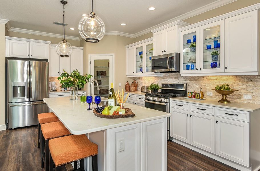 Furnished interior view inside a new home in Wildleaf, Parrish (Image 13).