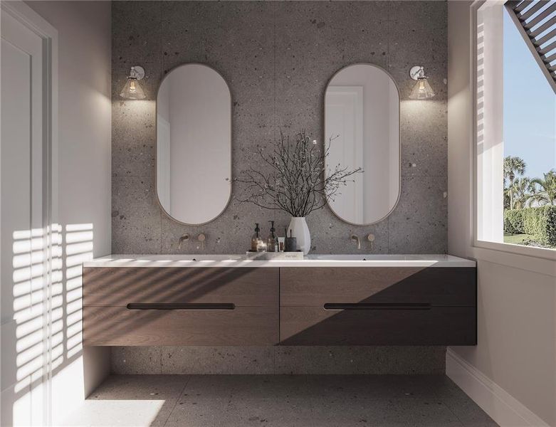 Furnished interior view inside a new home in , Sarasota (Image 6).