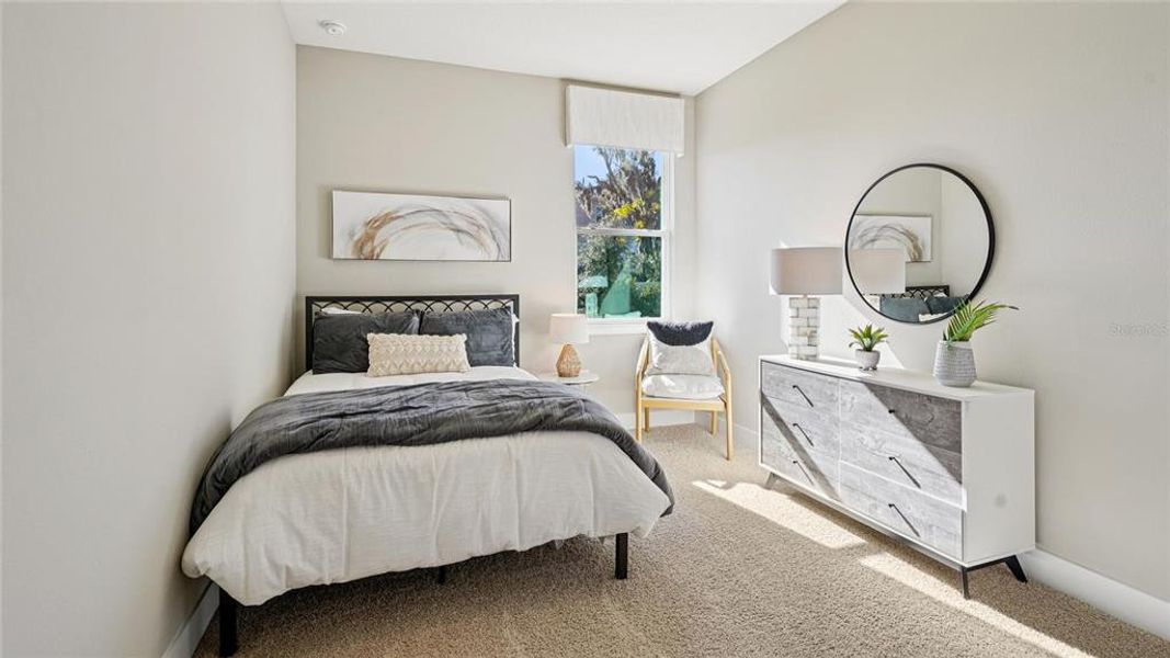 Furnished interior view inside a new home in Buchanan Trails, Newberry (Image 17).
