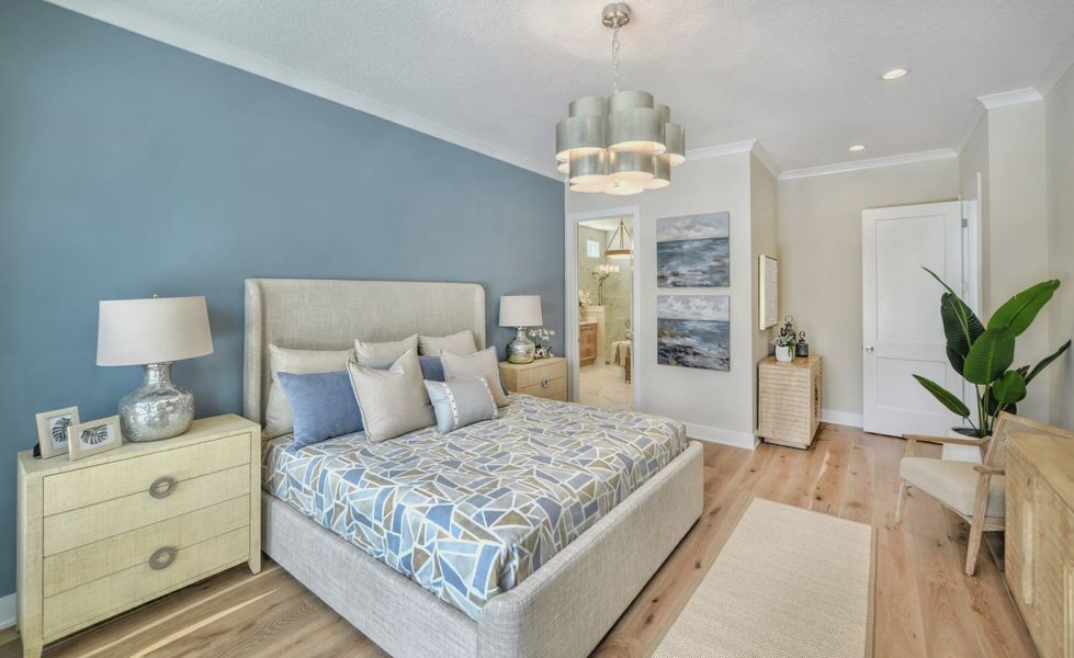 Furnished interior view inside a new home in SilverLeaf, St. Augustine (Image 15). Furnished interior view inside a new home in SilverLeaf, St. Augustine (Image 15).