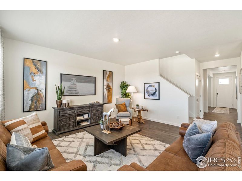 Furnished interior view inside a new home in Tailholt, Severance (Image 6). Furnished interior view inside a new home in Tailholt, Severance (Image 6).