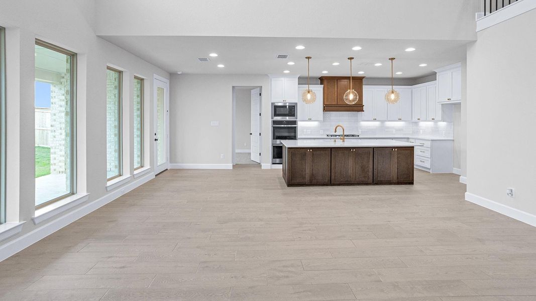 Spacious, unfurnished interior of a new home in Audubon, Magnolia (Image 9). Spacious, unfurnished interior of a new home in Audubon, Magnolia (Image 9).