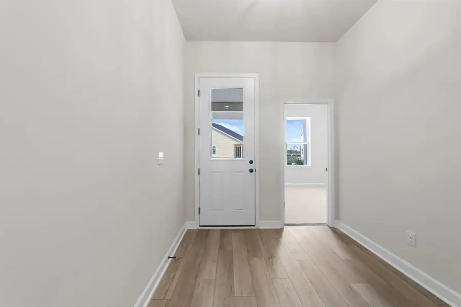 Sample Foyer photo. Actual structural options and design finishes of home may vary.