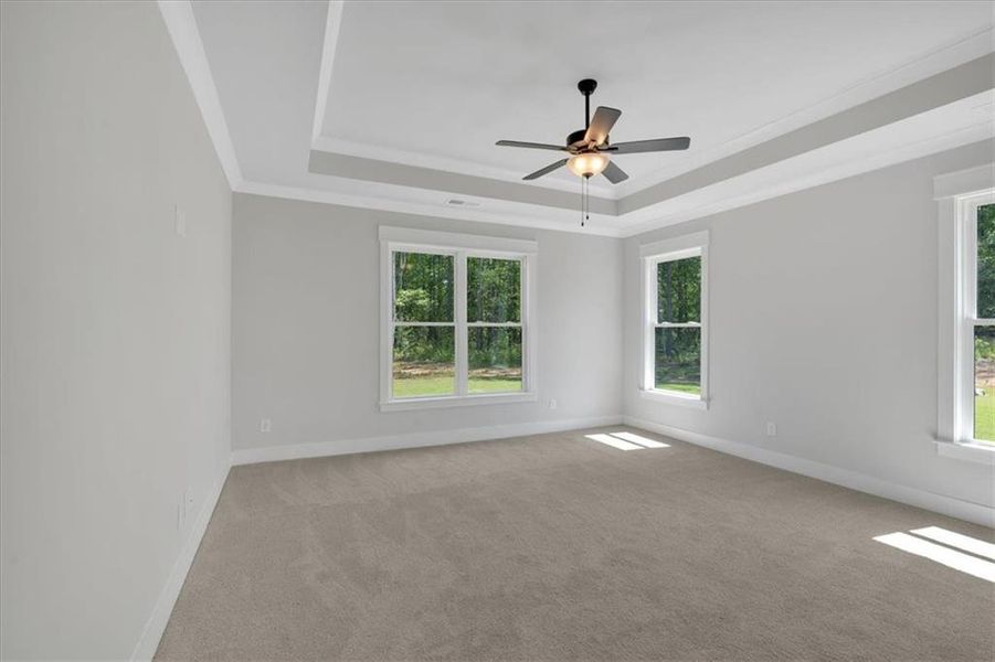Spacious, unfurnished interior of a new home in Springside Reserve, Powder Springs (Image 39). Spacious, unfurnished interior of a new home in Springside Reserve, Powder Springs (Image 39).
