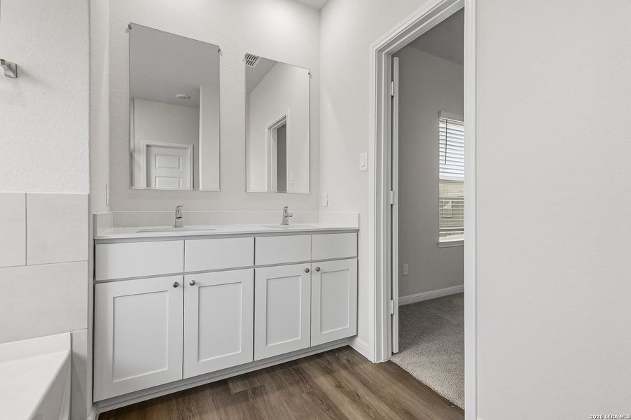 Furnished interior view inside a new home in Melissa Ranch, San Antonio (Image 13).