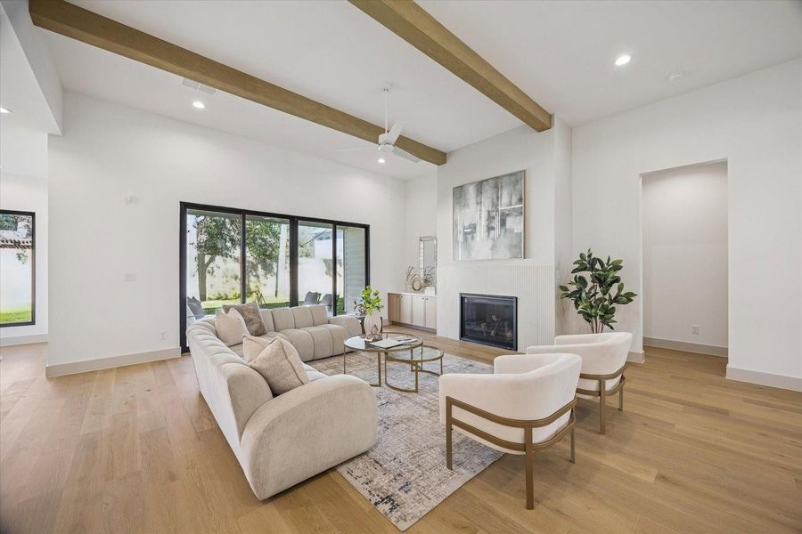 Furnished interior view inside a new home in , Houston (Image 9). Furnished interior view inside a new home in , Houston (Image 9).