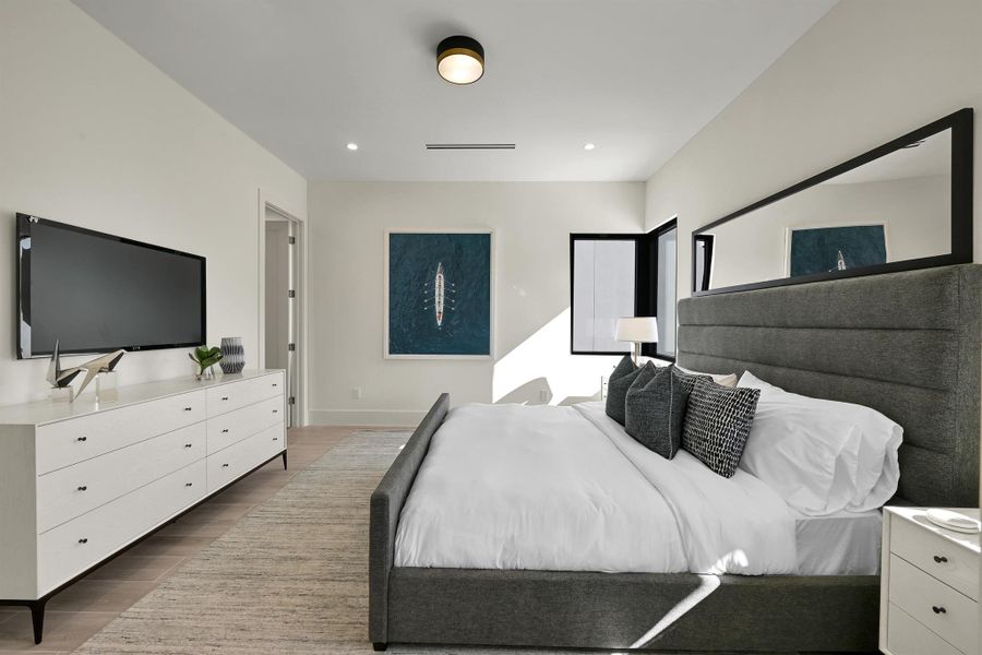 Furnished interior view inside a new home in , Delray Beach (Image 12).