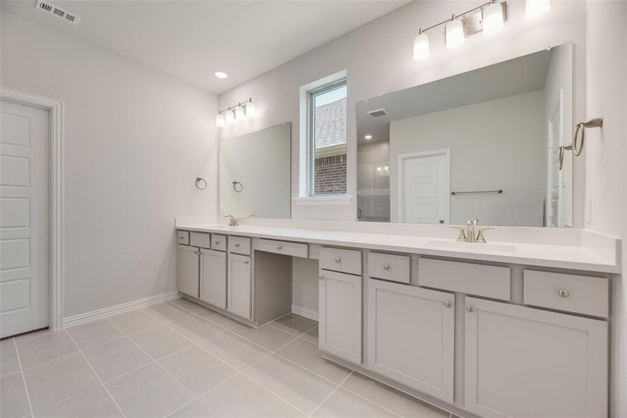 Furnished interior view inside a new home in Valencia On The Lake, Little Elm (Image 7).