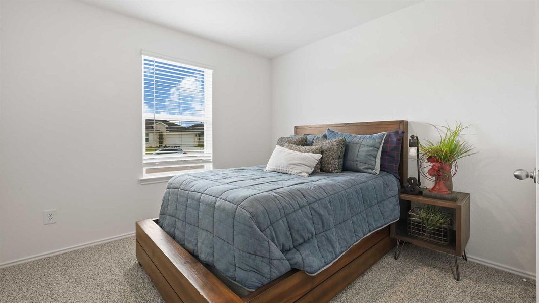 Furnished interior view inside a new home in Tamarron, Fulshear (Image 5).