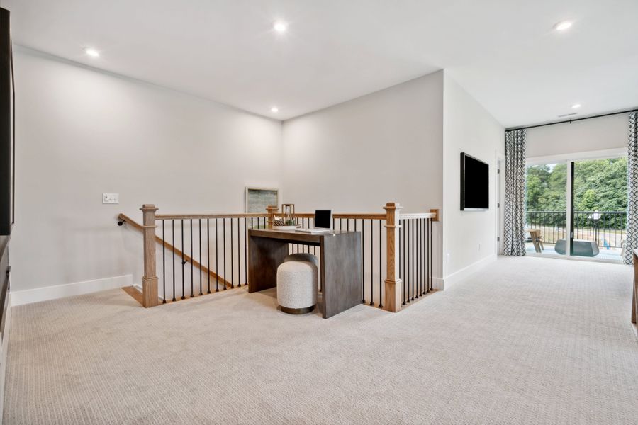 Representative furnished interior of a home built from the Stowe by Tri Pointe Homes in Seven Oaks, Belmont (Image 17). Representative furnished interior of a home built from the Stowe by Tri Pointe Homes in Seven Oaks, Belmont (Image 17).