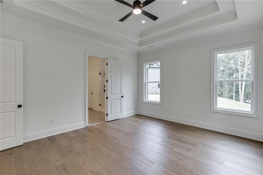 Spacious, unfurnished interior of a new home in , Buford (Image 59).