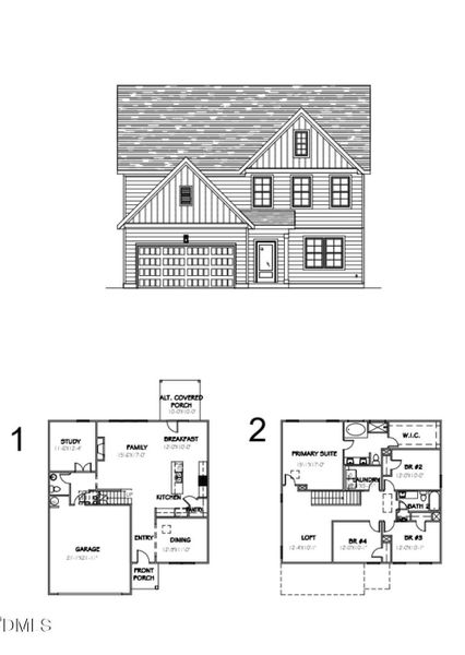 2008 Pollinator Place Floor plan