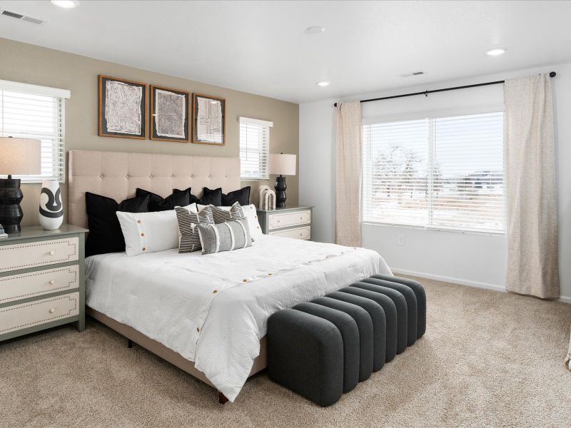 Furnished interior view inside a new home in Westgate, Greeley (Image 16).