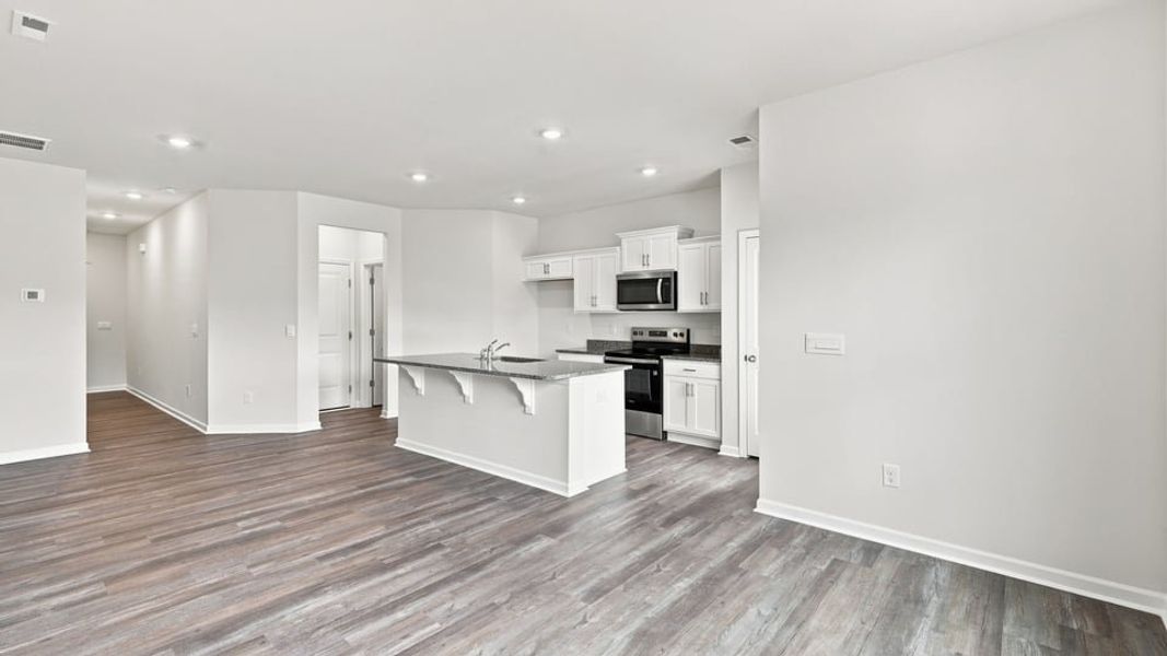 Furnished interior view inside a new home in Covington Village, Greer (Image 8).
