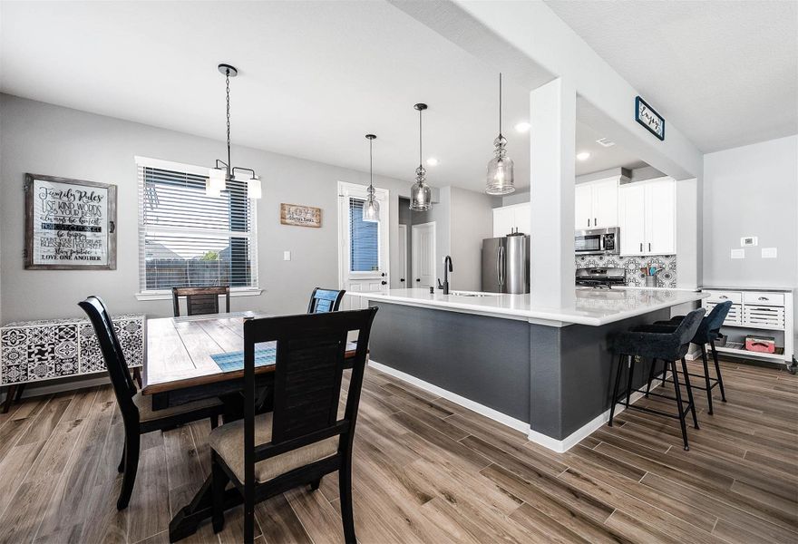 Furnished interior view inside a new home in , Pasadena (Image 6).