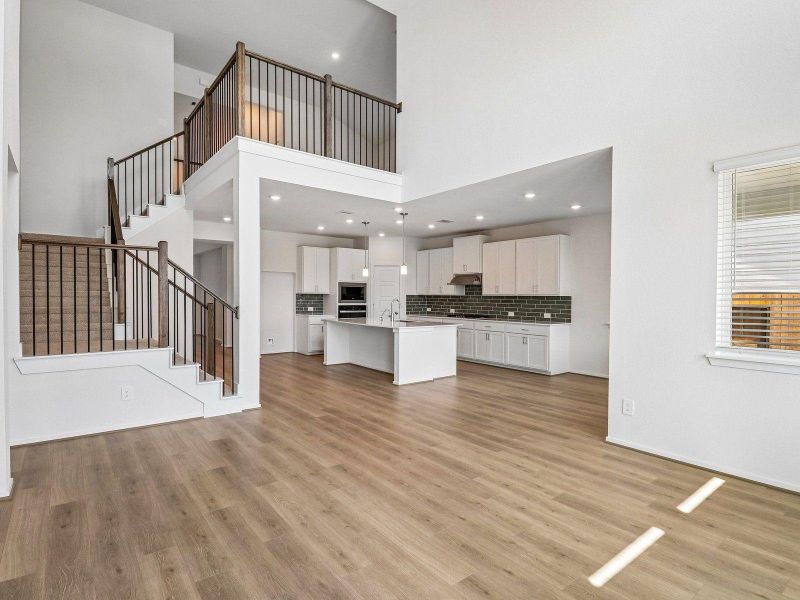 Spacious, unfurnished interior of a new home in Riviera Pines - Classic Series, Huffman (Image 24). Spacious, unfurnished interior of a new home in Riviera Pines - Classic Series, Huffman (Image 24).