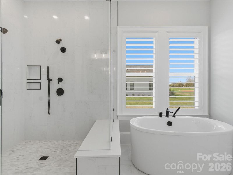 Furnished interior view inside a new home in Broadmoor at Marvin, Marvin (Image 34).