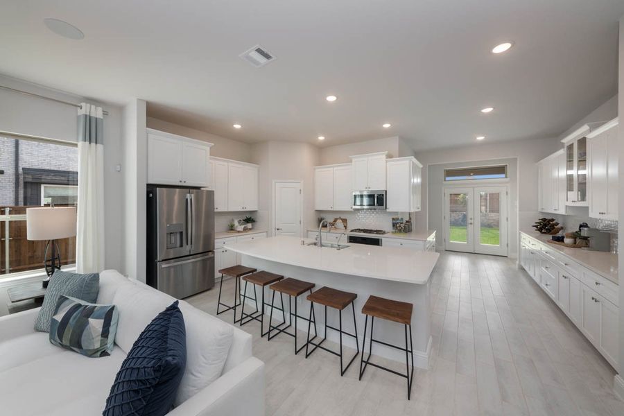 Furnished interior view inside a new home in Las Lomas, Forney (Image 14). Furnished interior view inside a new home in Las Lomas, Forney (Image 14).