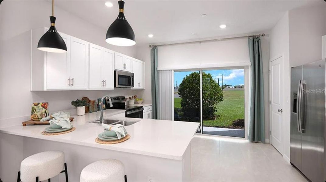 Furnished interior view inside a new home in Southloch, Mount Dora (Image 4).
