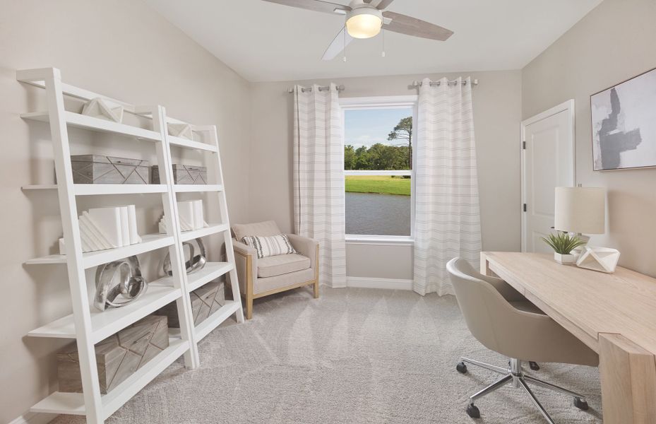Representative furnished interior of a home built from the Hallmark by Del Webb in Del Webb Ocean Isle Beach, Shallotte (Image 9).