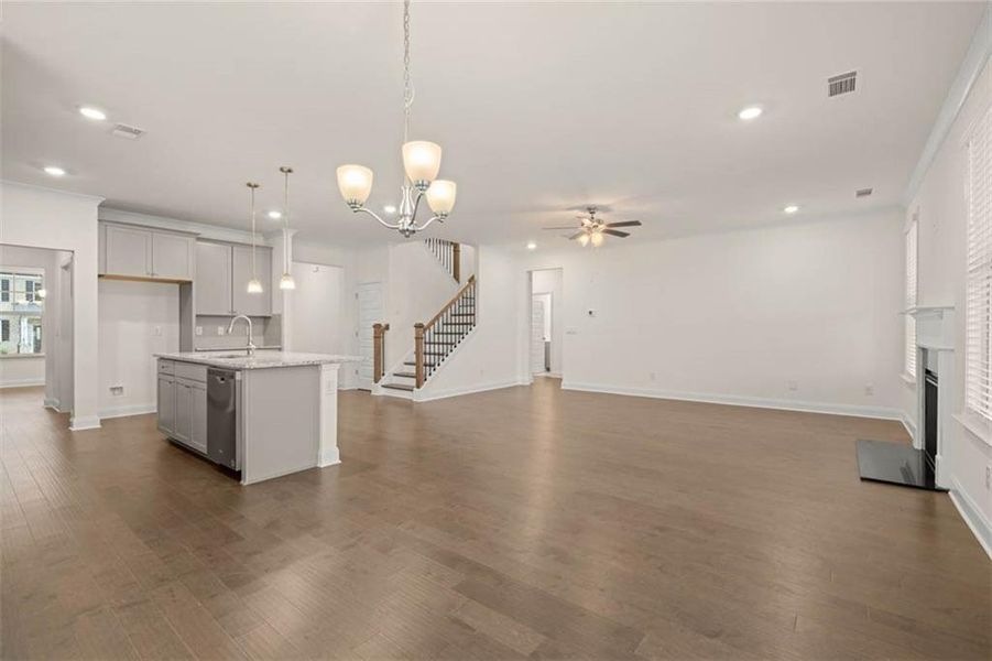 Spacious, unfurnished interior of a new home in Wildwood, Covington (Image 27).