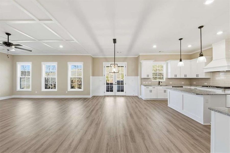 Spacious, unfurnished interior of a new home in , Ball Ground (Image 50). Spacious, unfurnished interior of a new home in , Ball Ground (Image 50).