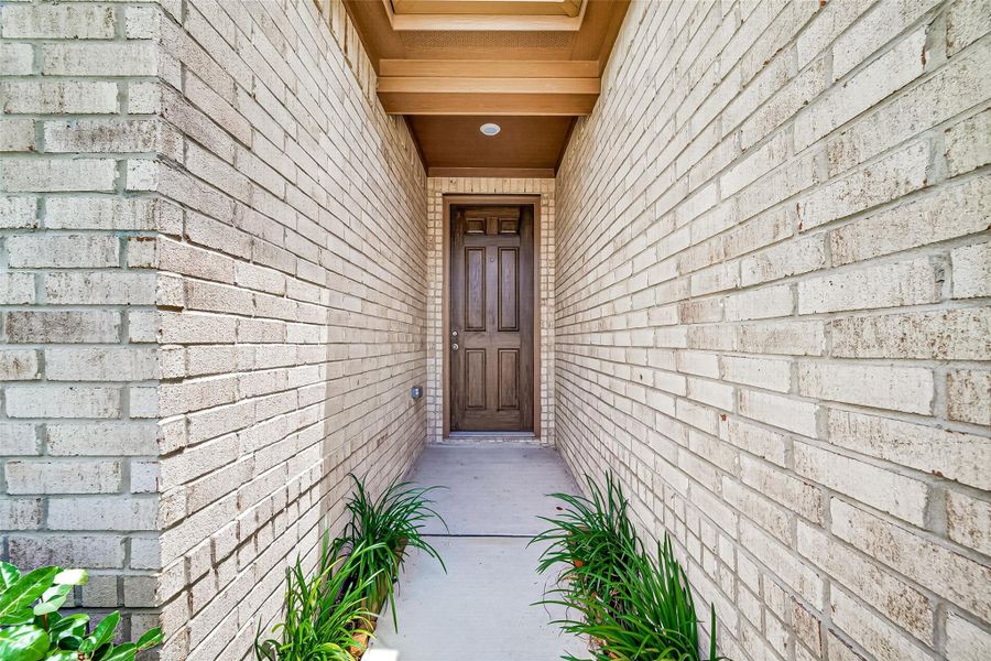 Exterior details and patio area of a home in , Houston (Image 27). Exterior details and patio area of a home in , Houston (Image 27).