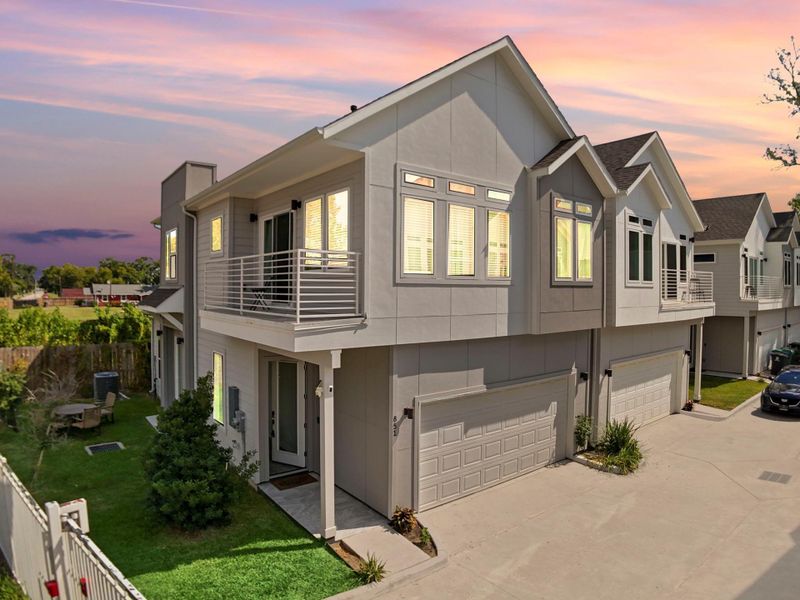 Front exterior of a new home in , Houston, TX, highlighting curb appeal (Image 2).