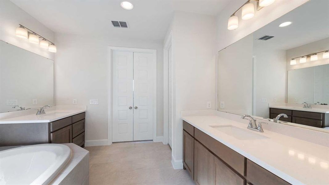 Furnished interior view inside a new home in , Forney (Image 14).
