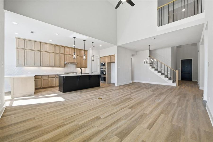 Furnished interior view inside a new home in Wildridge, Oak Point (Image 6).