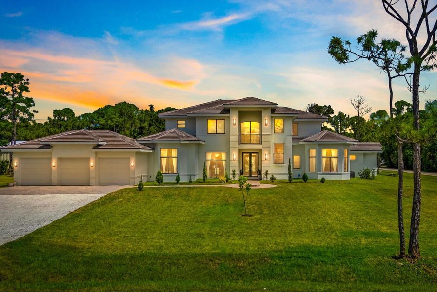 Exterior details and patio area of a home in , Palm Beach Gardens (Image 29).