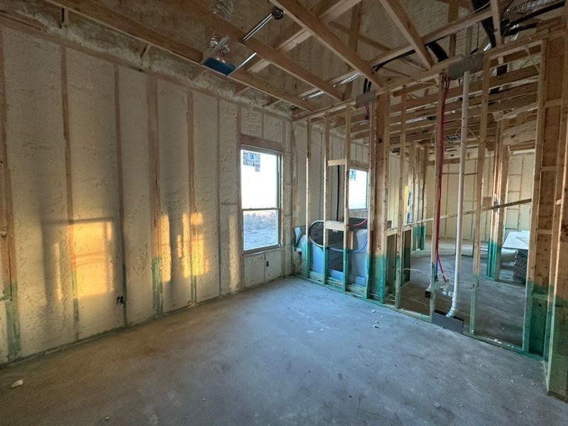 In-progress construction of a new home in Fannin Ranch, Leonard, TX (Image 12).