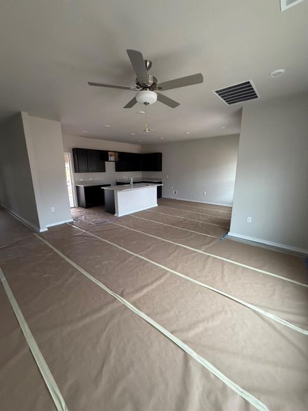 From Family Room to Open Concept Kitchen
