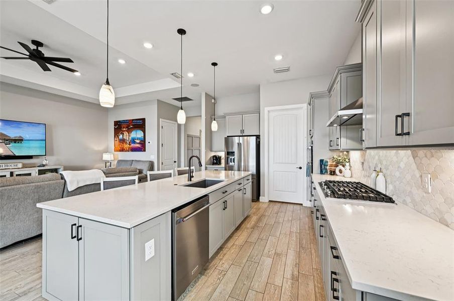 Furnished interior view inside a new home in , Englewood (Image 18).