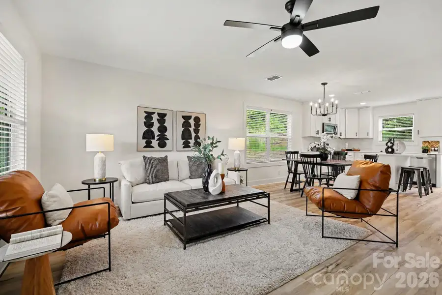 Furnished interior view inside a new home in , Kannapolis (Image 4).