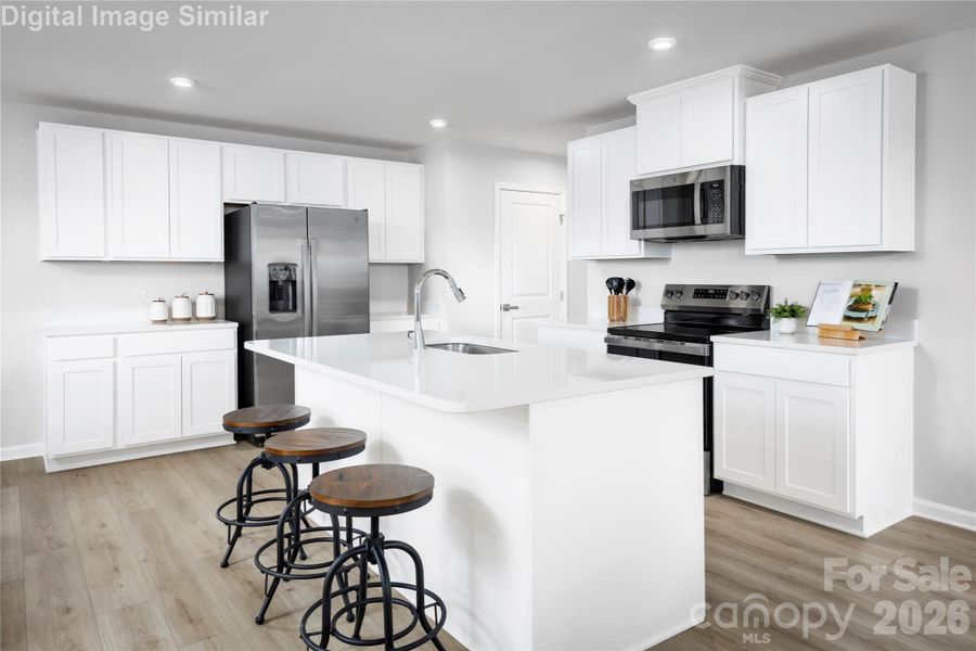 Where smart design meets everyday living—your first home’s perfect kitchen.