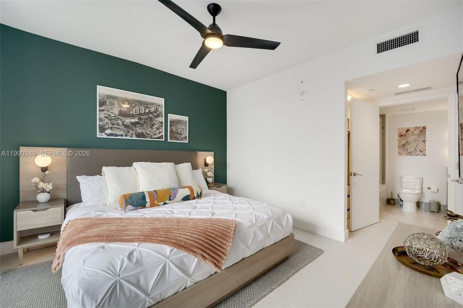 Furnished interior view inside a new home in Natiivo Miami, Miami (Image 5).