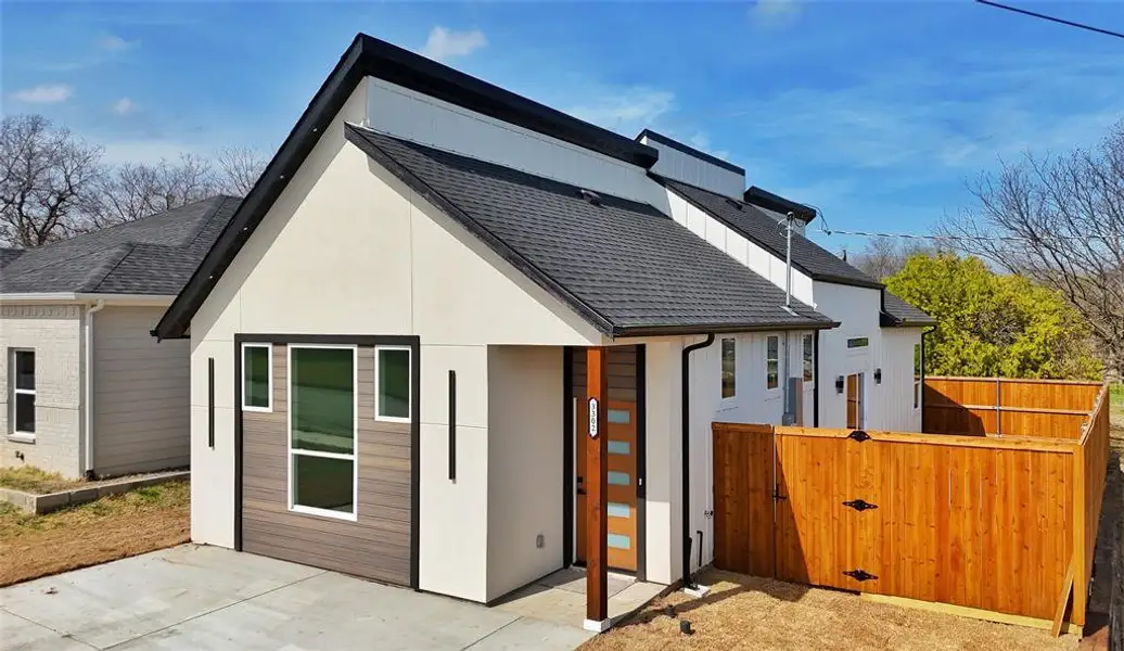 Exterior details and patio area of a home in , Greenville (Image 3). Exterior details and patio area of a home in , Greenville (Image 3).