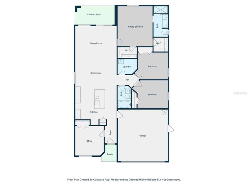 2D floor plan layout of this home in , Tampa, FL (Image 5).