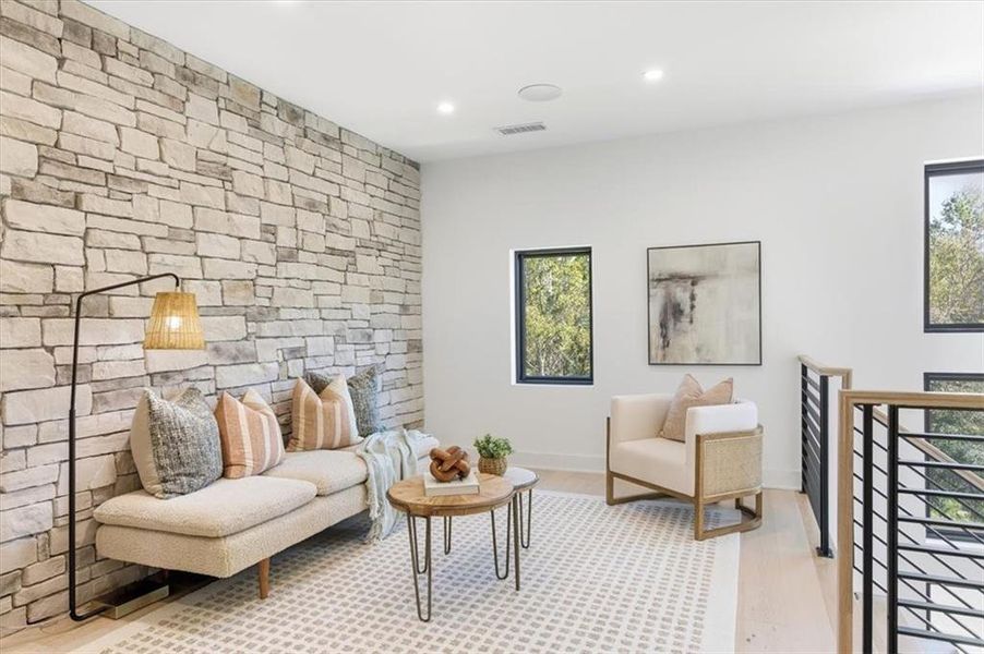 Furnished interior view inside a new home in Aster, Roswell (Image 68).