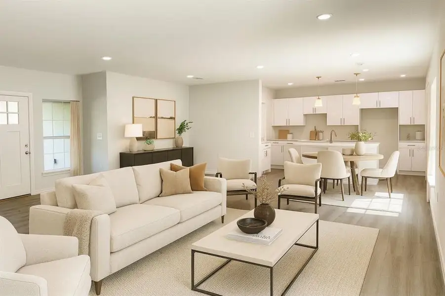 Furnished interior view inside a new home in , Poinciana (Image 4).