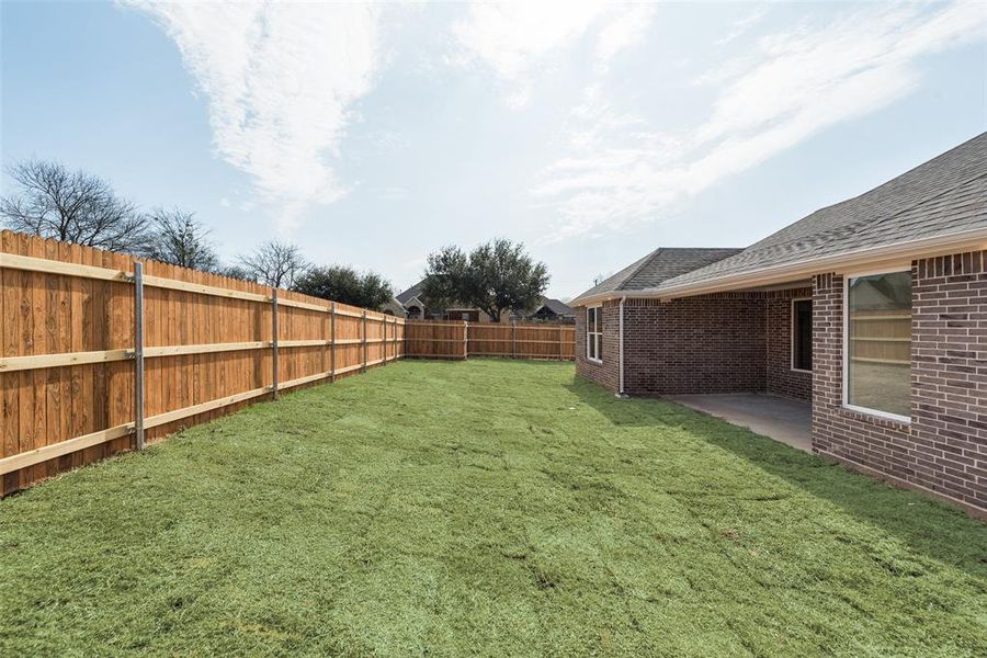 View of yard featuring a patio area