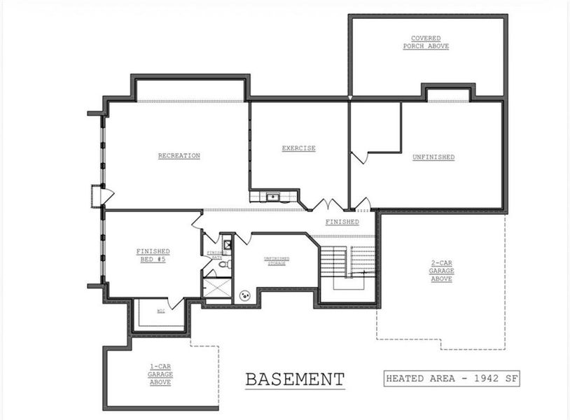 2D floor plan layout of this home in , Marietta, GA (Image 5).